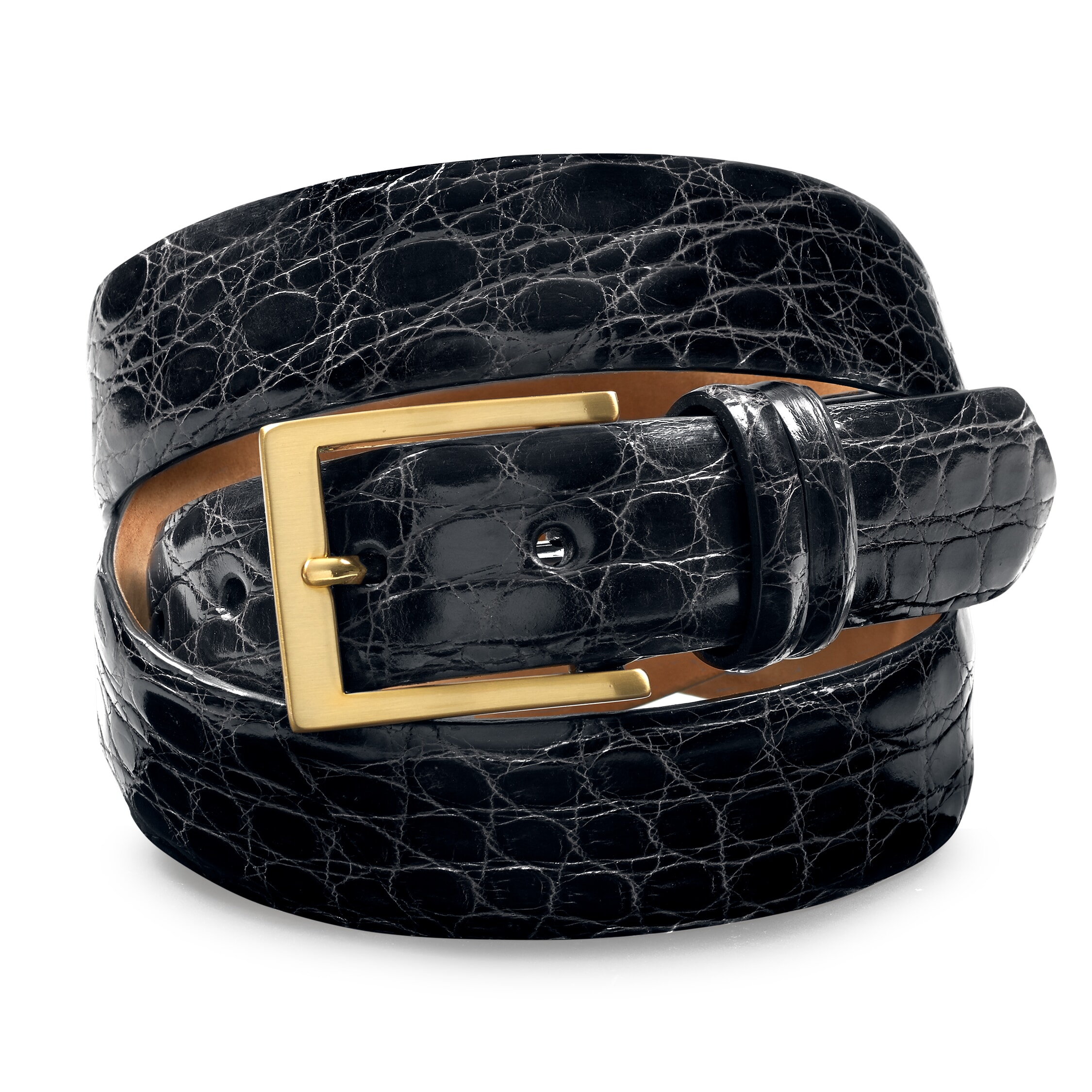 Crocodile Belts, Black
